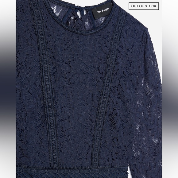 The Kooples open back lace dress size 2 (fits a size small) - Picture 8 of 9